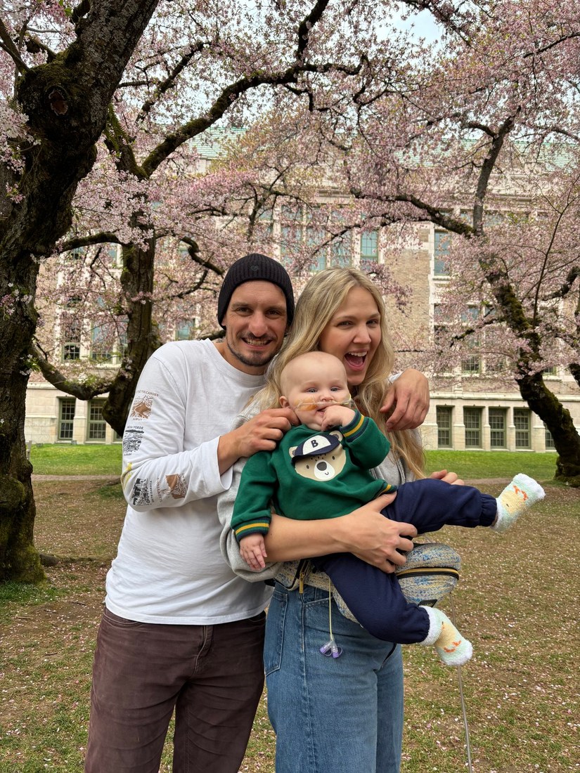 Family photograph of Cassidy Razvan Grecu