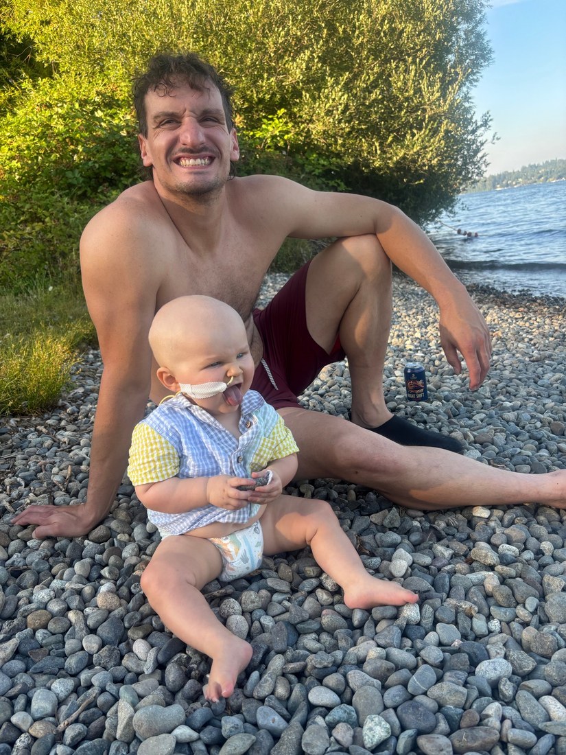 Family photograph of Cassidy Razvan Grecu
